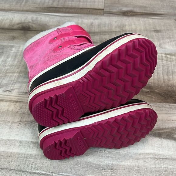 Sorel Pink and Black Winter Boots 1964 Pac Strap - Waterproof size 9 - Picture 5 of 10